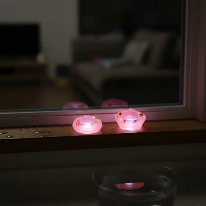 Miniature Glow Floating Swimming Ring Assorted (1pc)