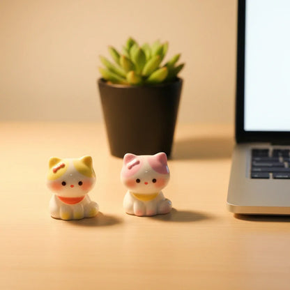 Miniature Resin Kitten Animal Assorted (1pc)