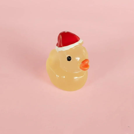 Miniature Glow Christmas Hat Duck Assorted (1pc)