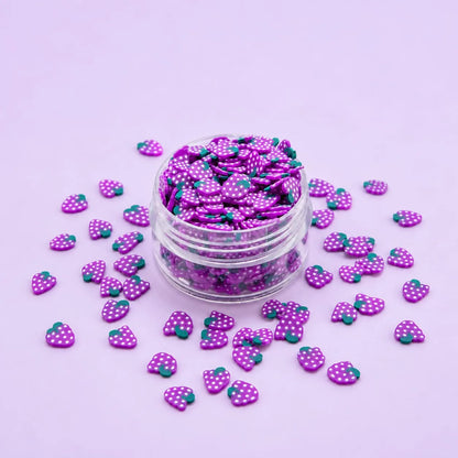 Miniature Polymer Clay Grapes (10pcs)