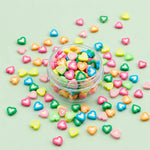 Miniature Polymer Clay Heart Fimo Assorted (10pcs)