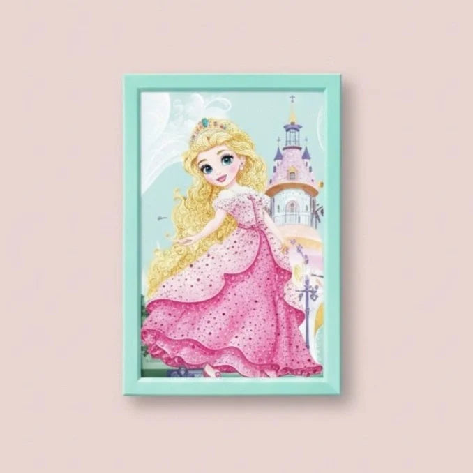 Princess Castle Gown Diamond Painting Kit (1Pc)