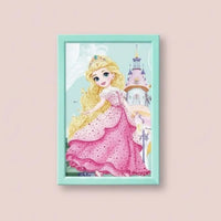 Princess Castle Gown Diamond Painting Kit (1Pc)