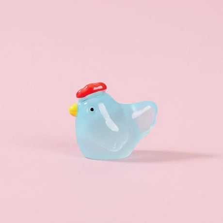 Miniature Glow Hen Assorted (1pc)