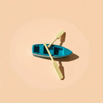Miniature Boat with Oars Assorted (1pc)
