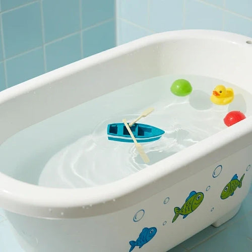 Miniature Boat with Oars Assorted (1pc)