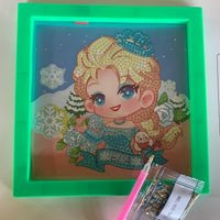 Ice Magic Princess Girl Diamond Painting Kit (1pc)