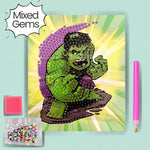 Incredible Hero Diamond Painting Kit Assorted Gems (1pc)