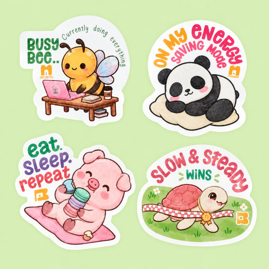 Mizozu Stickers Bundle (Set of 4)