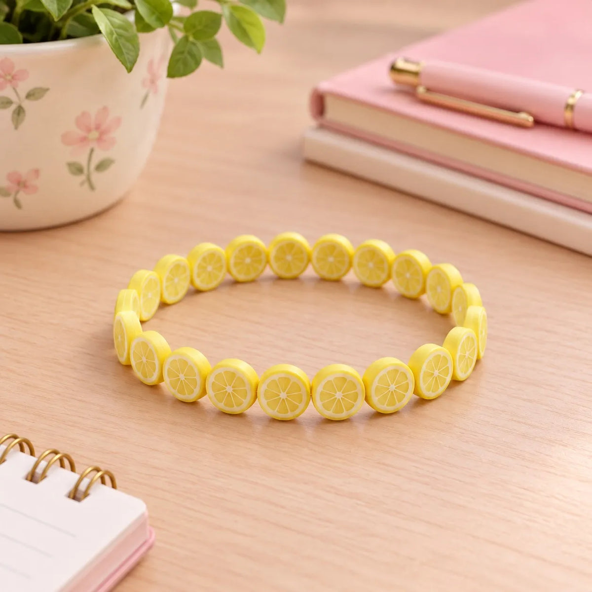 Miniature Polymer Clay Lemon (10pcs)