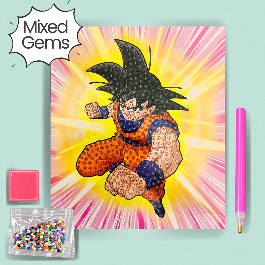 Legendary Warrior Diamond Painting Kit Assorted Gems (1pc)