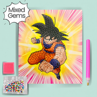 Legendary Warrior Diamond Painting Kit Assorted Gems (1pc)