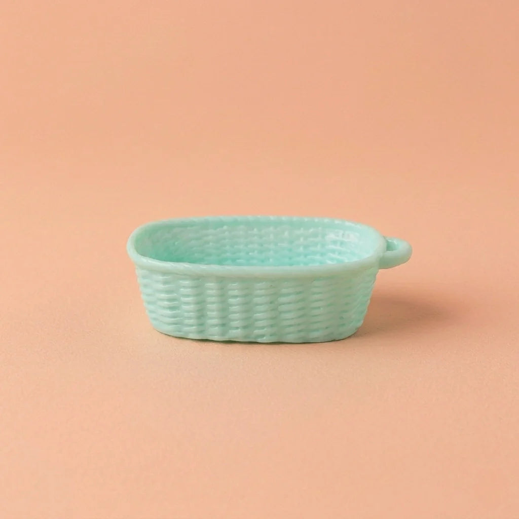 Miniature Basket Assorted (1pc) displayed on a peach background