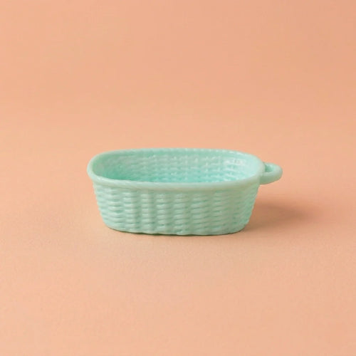 Miniature Basket Assorted (1pc) displayed on a peach background