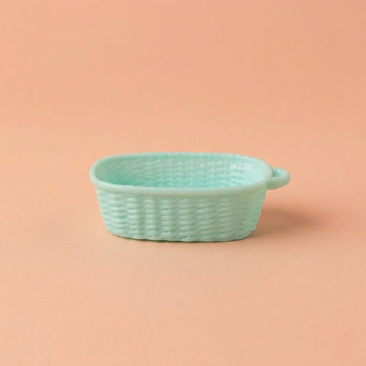 Miniature Basket Assorted (1pc) displayed on a peach background