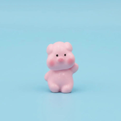 Miniature Cute Piglet Assorted (1pc) displayed on a light blue background