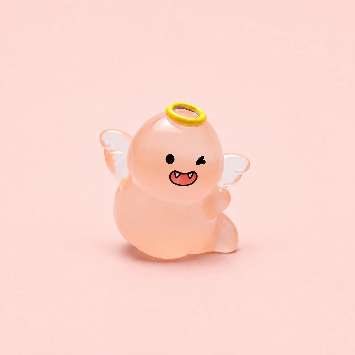 Miniature Glow Ghost Angel Doll Assorted (1pc) displayed on a peach background