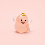 Miniature Glow Ghost Angel Doll Assorted (1pc) displayed on a peach background