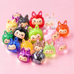 Miniature Glow Kawaii Rabbit Assorted (1pc) displayed on a pink background