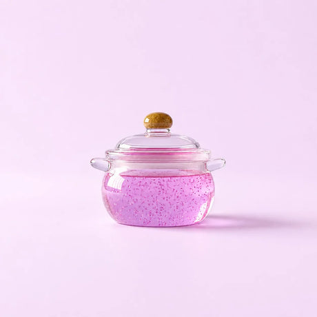 Miniature Glow Storage Jar Assorted (1pc) displayed on a light purple background