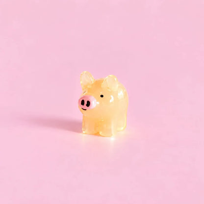 Miniature Mini Pig Assorted (1pc) displayed on a pink background