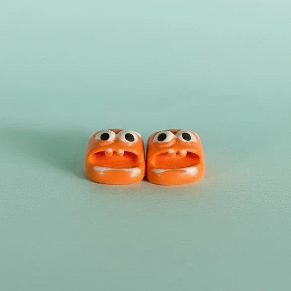 Miniature Mini Shoes Assorted (1pc) displayed on a mint green background