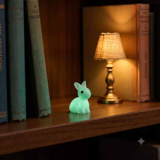 Miniature Glow Rabbit Assorted (1pc)