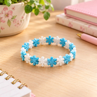 Miniature Polymer Clay SnowFlakes Assorted (10pcs)