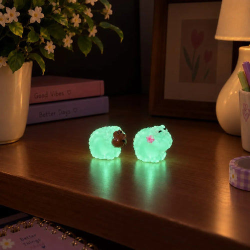 Miniature Glow Sheep Assorted (1pc)