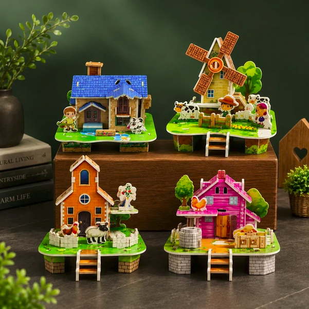 Tiny Countryside Tales Collection (4Pcs in 1 set)