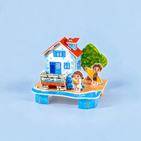 Sunny Shores Beach House 3D puzzle (1Pc)