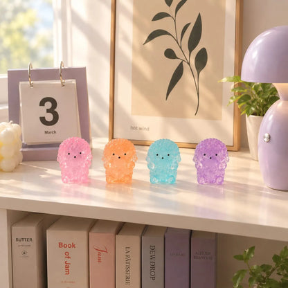 Miniature Glow Teddy Dog Assorted  (1pc)