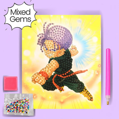 Training Warrior Diamond Painting Kit Assorted Gems (1pc)
