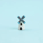 Miniature Windmill Assorted (1Pc) on a light blue background.