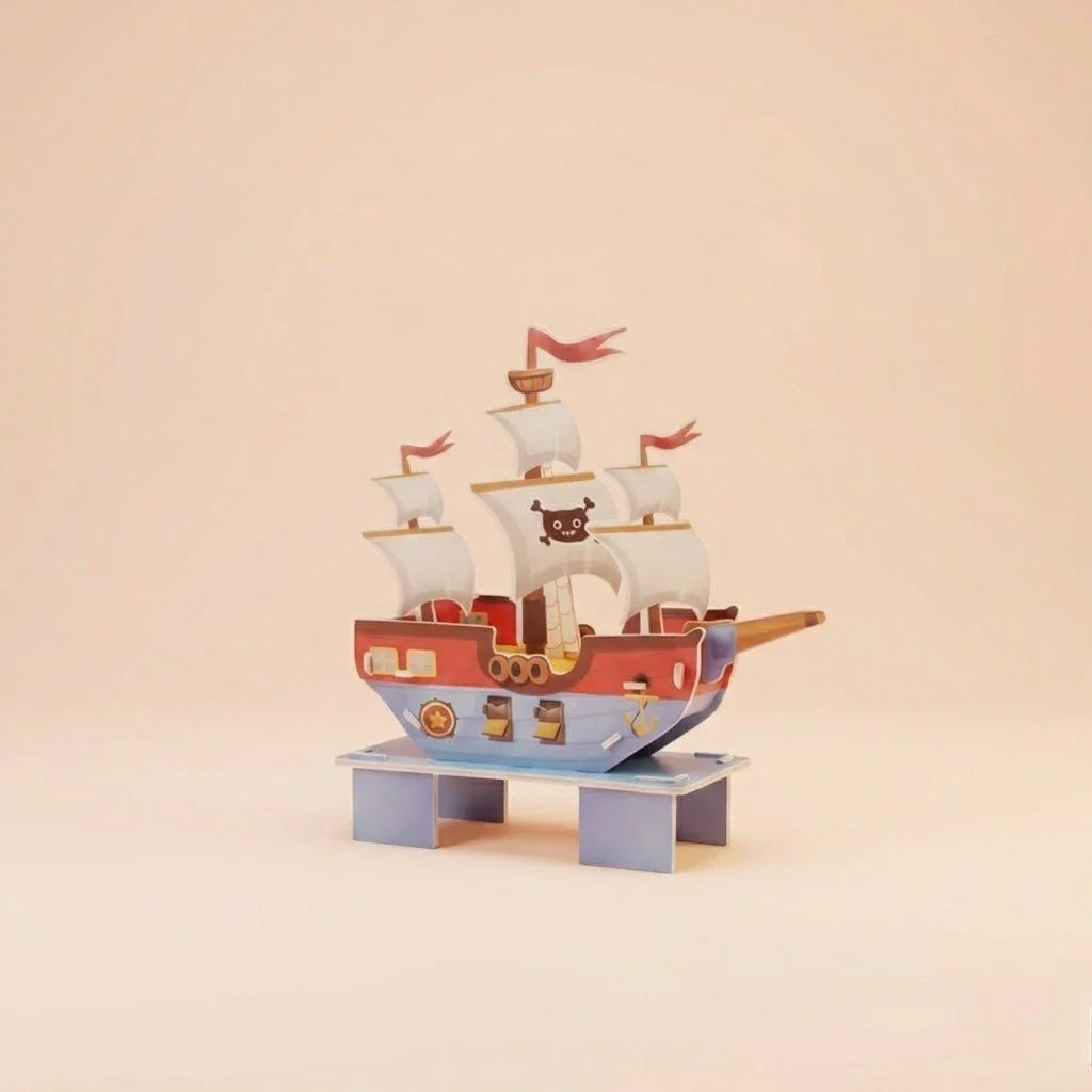 Adventure Pirate Ship 3D Puzzle (1Pc)