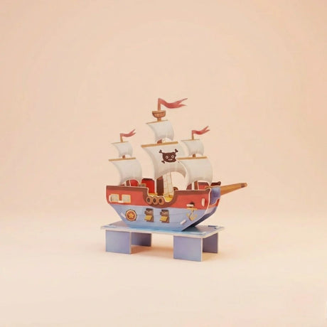 Adventure Pirate Ship 3D Puzzle (1Pc)