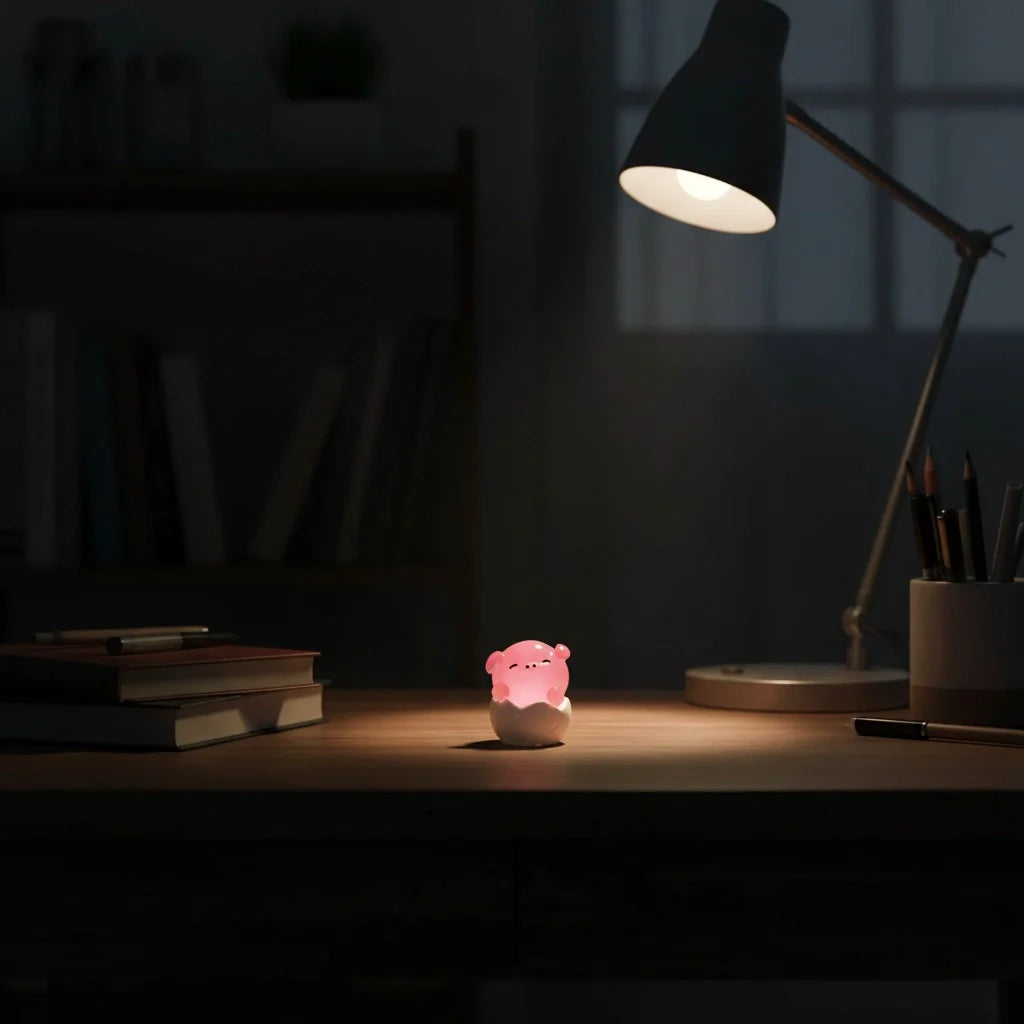 Miniature Glow Eggshell Animal Assorted  (1pc)