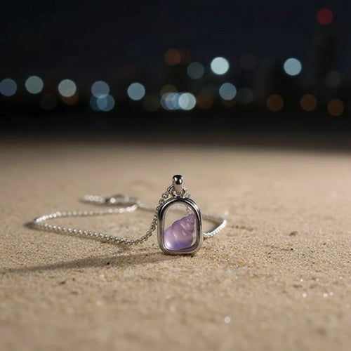 Miniature Glow Conch Shell Assorted (1pc)
