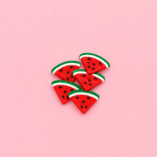 Miniature Polymer Clay Watermelon (10pcs)