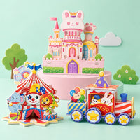 Carnival & Fantasy 3D Puzzle Collector's  (3 in 1 set)