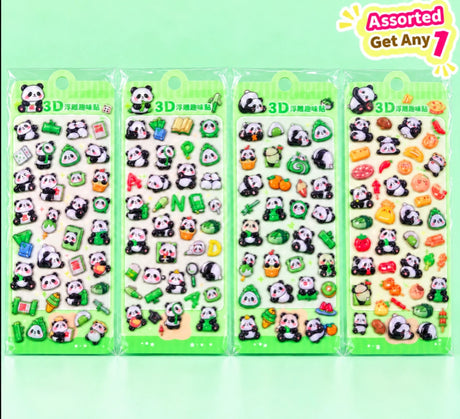 Panda 3D  Stickersheet