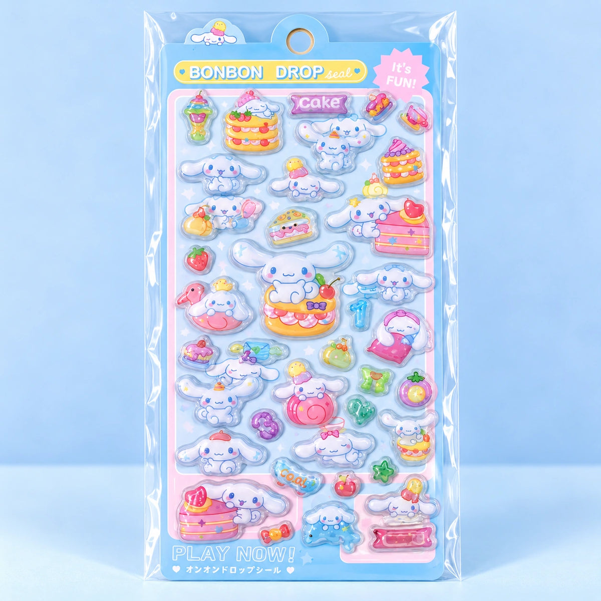 Cinnamon Puppy 3D Stickersheet