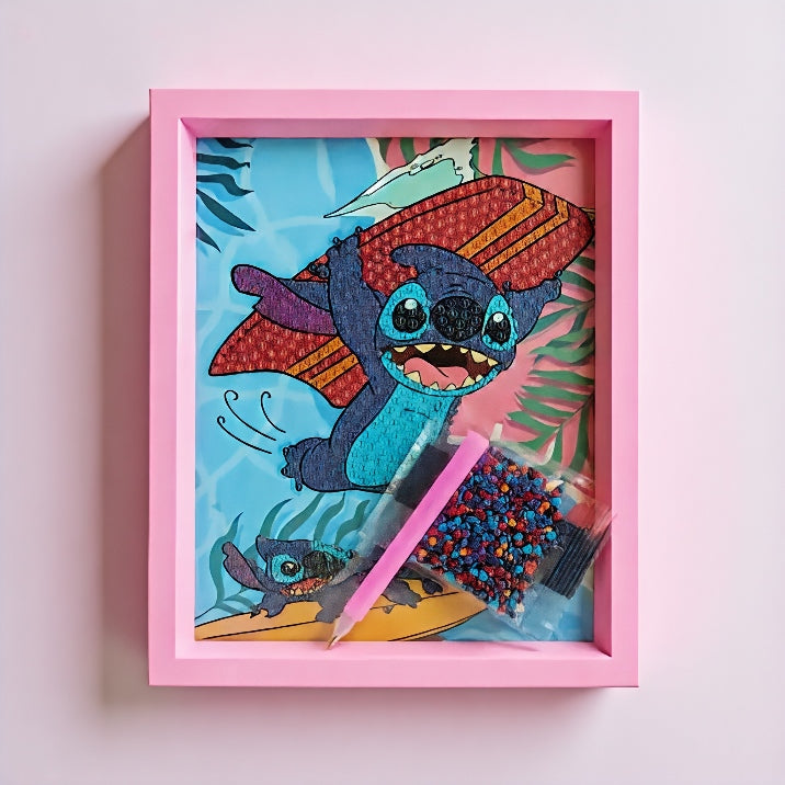 Surfboard Stitch Diamond Painting Kit (1Pc)