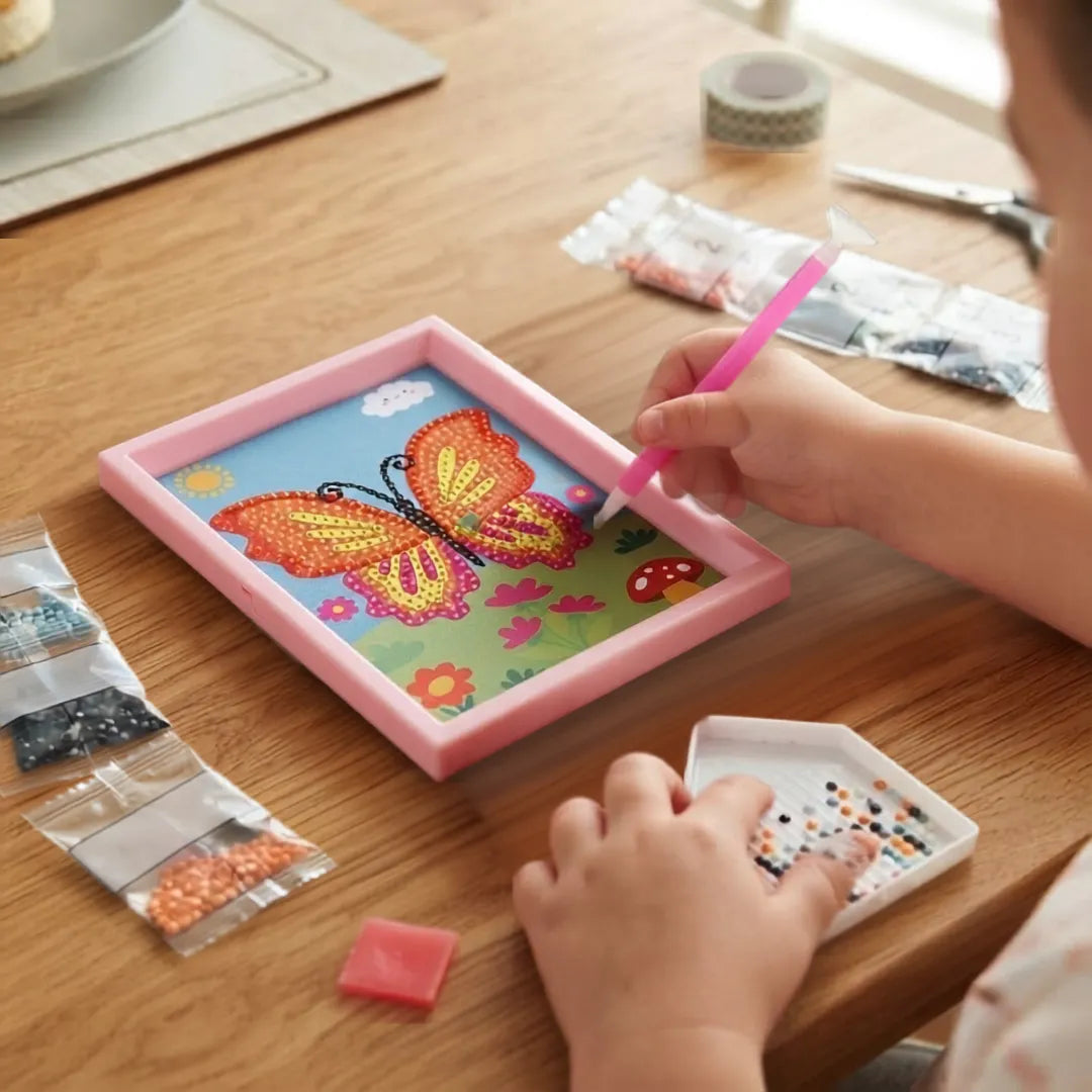Butterfly Bloom Diamond Painting Kit (1Pc)
