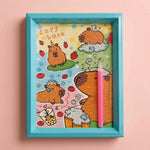 Kawaii Capybara Diamond Painting Kit (1Pc