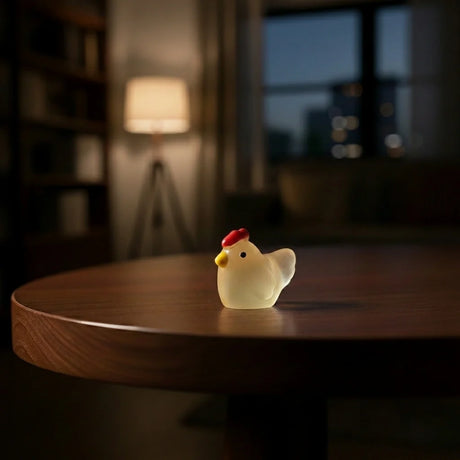 Miniature Glow Hen Assorted (1pc)