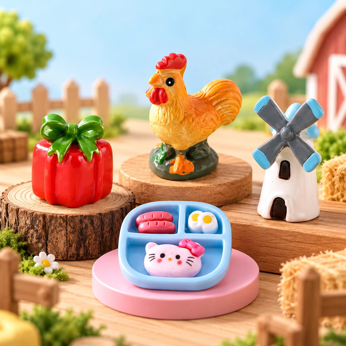 Windmill & Farmyard Harvest Kit (4 in 1 set)