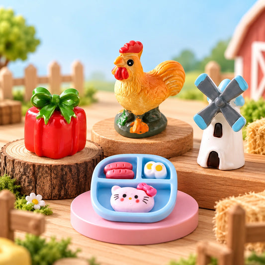 Windmill & Farmyard Harvest Kit (4 in 1 set)