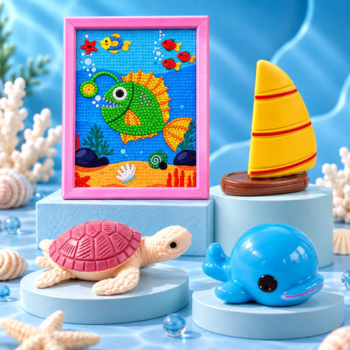 Coastal Ocean & Marine Wildlife (4 in 1 set)