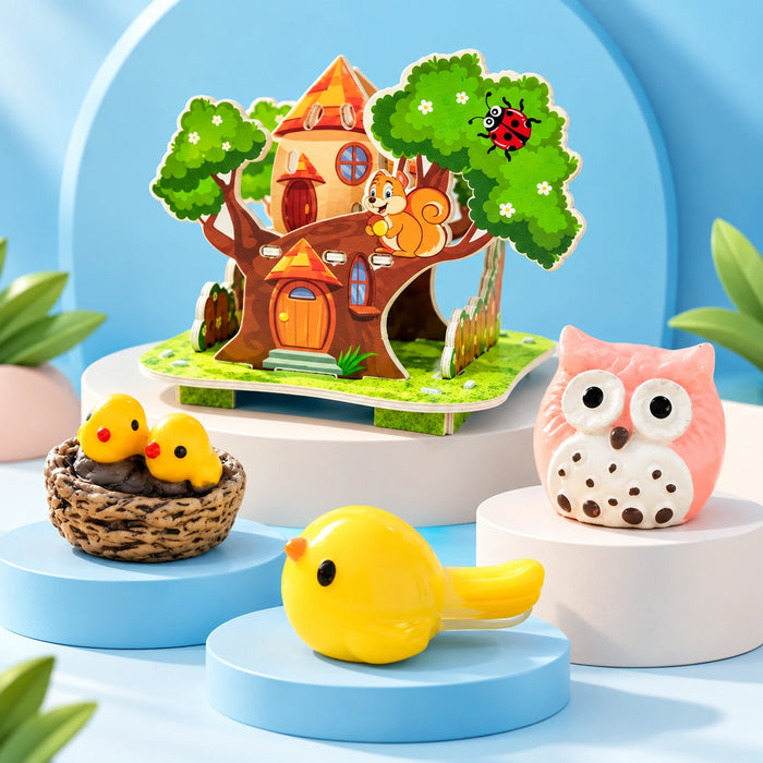 Treehouse & Songbird Sanctuary (4 in 1 set)
